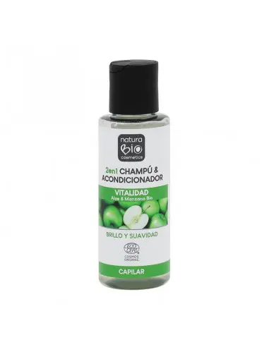 Champú Acondicionador 2 en 1 aloe y manzana