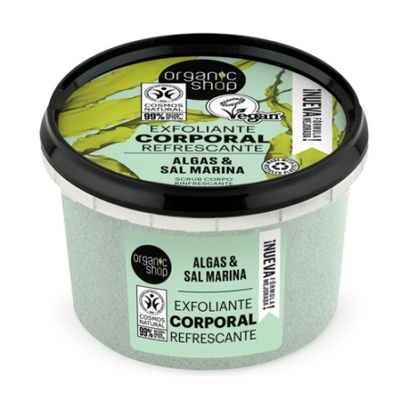 Exfoliante corporal Algas y sal marina