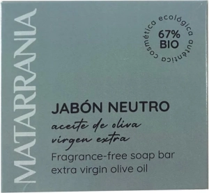 Jabón Neutro Bio sin perfume Matarrania 120ml