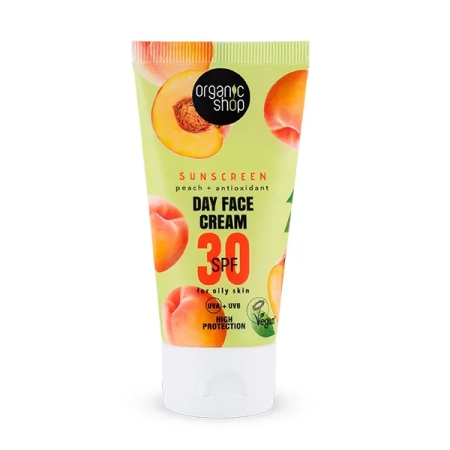 Crema facial SPF 30 Melocotón