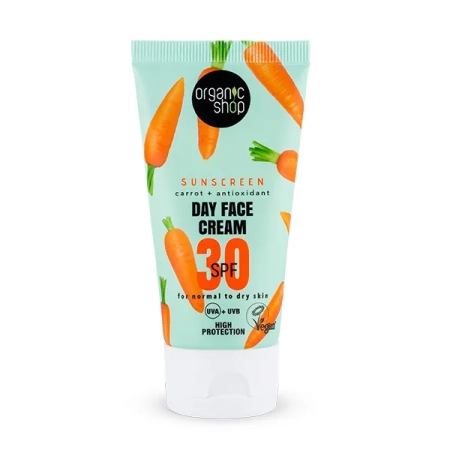 Crema facial SPF 30 Zanahoria