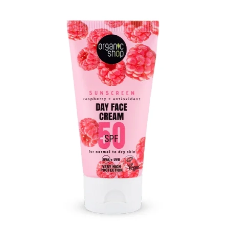 Crema facial SPF 50 Frambuesa