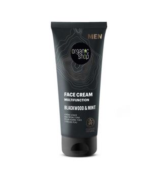 Crema facial para hombre Corteza de Roble y Menta