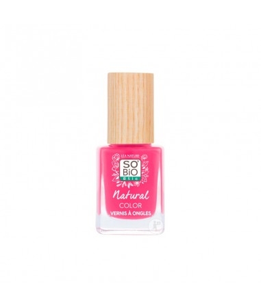 ESMALTE UÑAS 40 ROSE ARTY Esmalte de uñas con aceite de ricino Color radiante con solo una pasada. Secado rápido con solo un minuto. Apto para piel sensible. Testado dermatológicamente. Formato 11 ml con tapón de madera. 10 free: Sin tolueno, sin formaldehído, sin alcanfor, sin parabenos, sin dibutilftalato, sin resina formaldehída , sin xilenos, sin colofonia, sin estireno, sin benzofenona. Principios activos Aceite de ricino Bio y de comercio justo: Ayuda a fortalecer la estructura de la uña para  evitar el quiebre y los problemas de crecimiento de la uña. Formato: 11ml