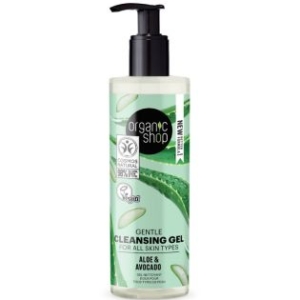 Gel limpiador suave para todo tipo de pieles  Aloe y Aguacate