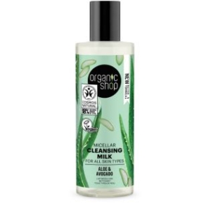 Leche Limpiadora Micelar Aloe y Aguacate