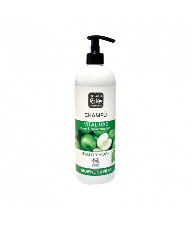 CHAMPU VITALIDAD ALOE VERA Y MANZANA