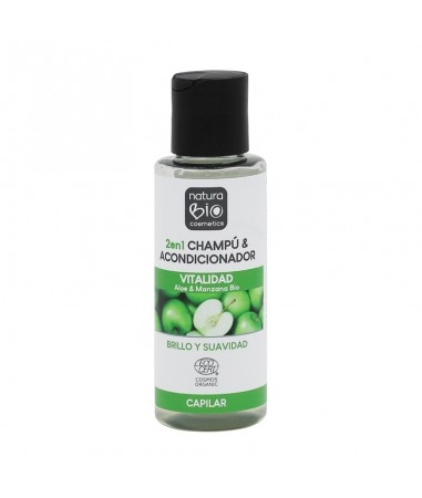 Champú Acondicionador 2 en 1 aloe y manzana