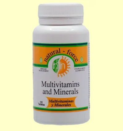 MULTIVITAMINAS Y MINERALES