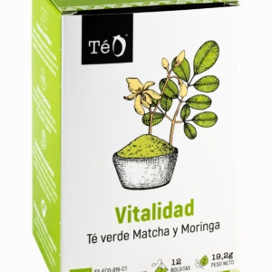 Té Vitalidad con Matcha y Moringa