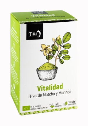 Té Vitalidad con Matcha y Moringa