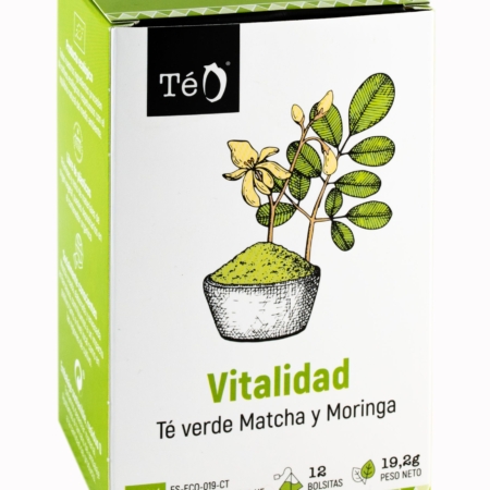 Té Vitalidad con Matcha y Moringa