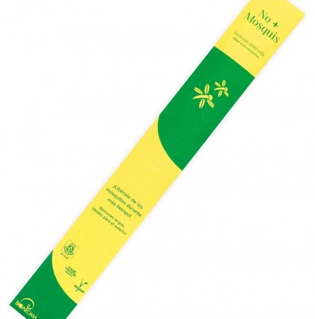 Incienso No + Mosquis Bastón Largo Certificado BioAroma 3 Bastones de 40 cm