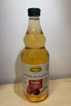 Vinagre de manzana sin filtrar